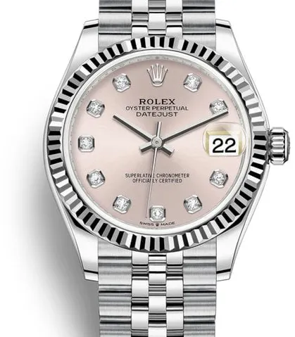 Rolex Datejust 31 278274 31mm Stainless steel Pink