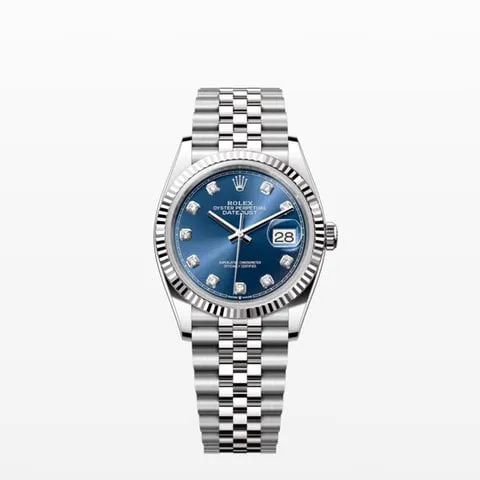 Rolex Datejust 36 126234 36mm Stainless steel Blue