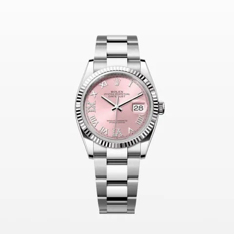 Rolex Datejust 36 126234 36mm Stainless steel Rose