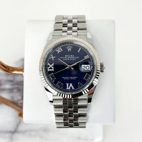 Rolex Datejust 36 126234 36mm Stainless steel Purple