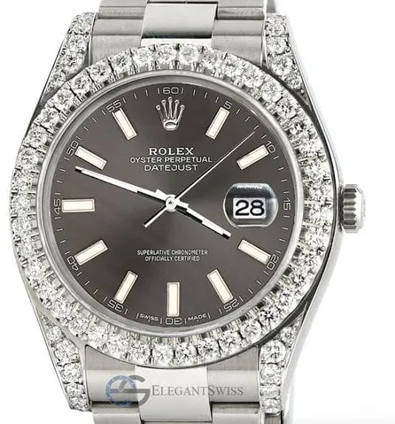 Rolex Datejust II 116300 41mm Stainless steel Grey