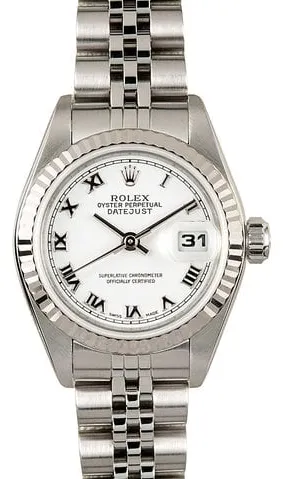 Rolex Datejust 26mm White gold White