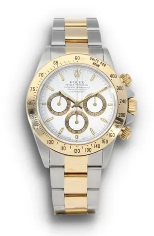 Rolex Daytona 16523 40mm Yellow gold and Stainless steel White