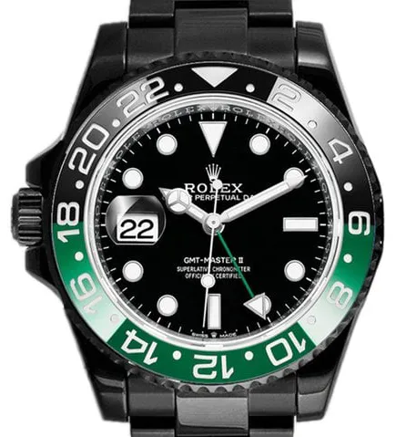 Rolex GMT-Master II 40mm Stainless steel Black