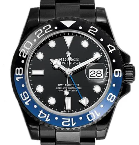 Rolex GMT-Master II 40mm Stainless steel Black