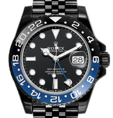 Rolex GMT-Master II 40mm Stainless steel Black