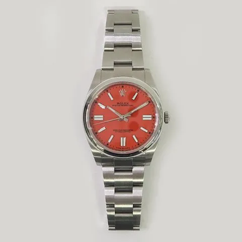 Rolex Oyster Perpetual 41 124300 41mm Stainless steel Red