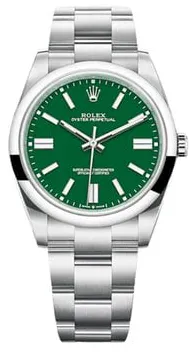 Rolex Oyster Perpetual 41 124300 41mm Green