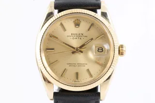 Rolex Oyster Perpetual Date 1503 14k yellow gold