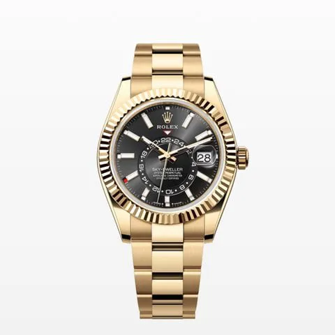 Rolex Sky-Dweller 336938 42mm Yellow gold Black