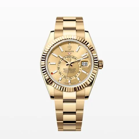 Rolex Sky-Dweller 336938 42mm Yellow gold Champagne