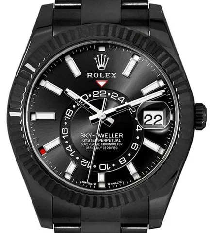 Rolex Sky-Dweller 42mm Stainless steel Black