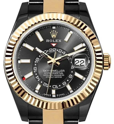 Rolex Sky-Dweller 42mm Stainless steel Black