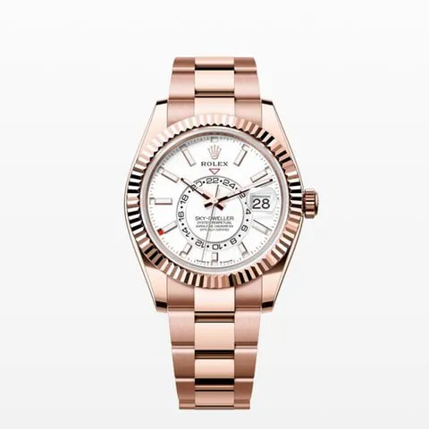 Rolex Sky-Dweller 336935 42mm Rose gold White