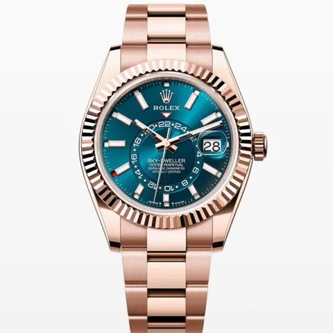 Rolex Sky-Dweller 336935 42mm Rose gold Blue