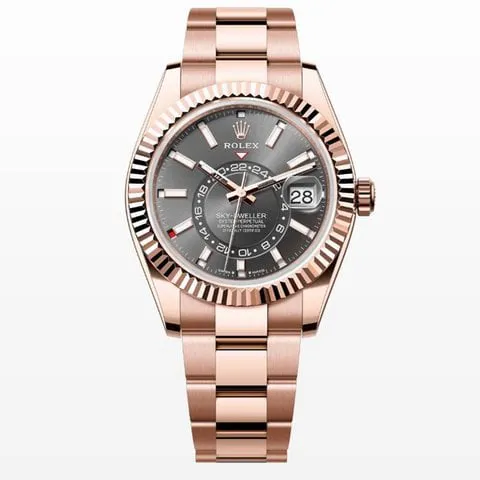 Rolex Sky-Dweller 336935 42mm Rose gold Gray