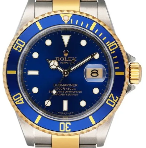 Rolex Submariner 16613 40mm Stainless steel Blue