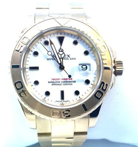 Rolex Yacht-Master 40 16628 40mm Yellow gold White