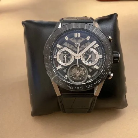 TAG Heuer Carrera CAR5A8Y.FC6377 45mm Titanium Black