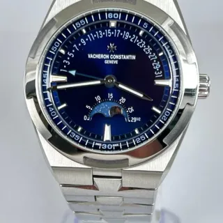 Vacheron Constantin Overseas Stainless steel Blue