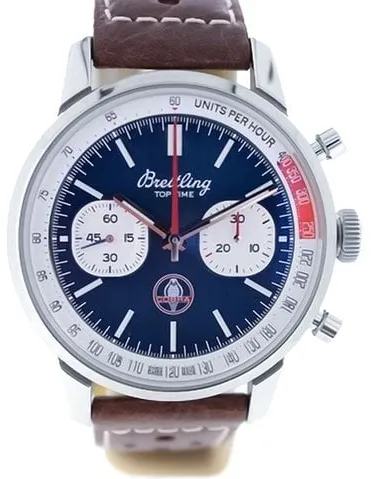 Breitling Top Time AB01763A1C1X1 41mm Stainless steel Blue