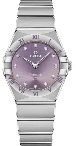 Omega Constellation 131.10.28.60.60.002 28mm Stainless steel Purple