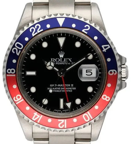 Rolex GMT-Master II 16710 40mm Stainless steel Black