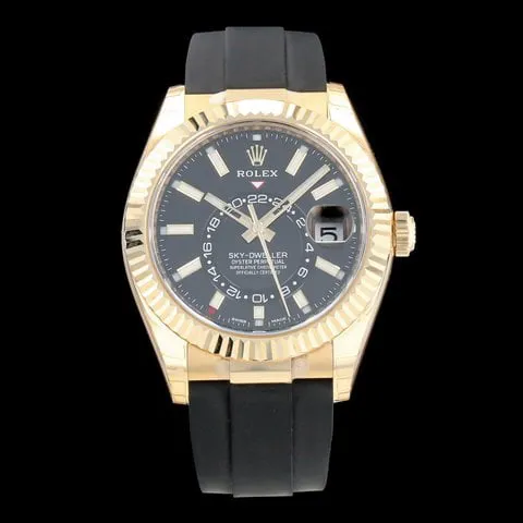 Rolex Sky-Dweller 326238 nullmm Yellow gold Black