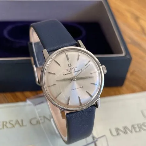 Universal Genève Polerouter 32mm Stainless steel Silver