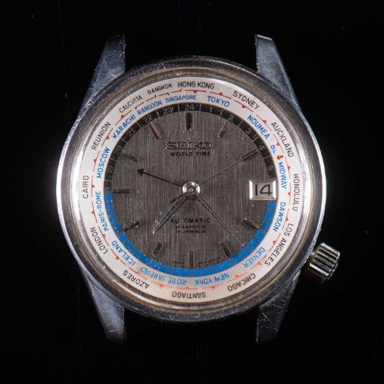 Seiko World Time 6217-7010 Stainless steel Silver 1966 | Fine Art
