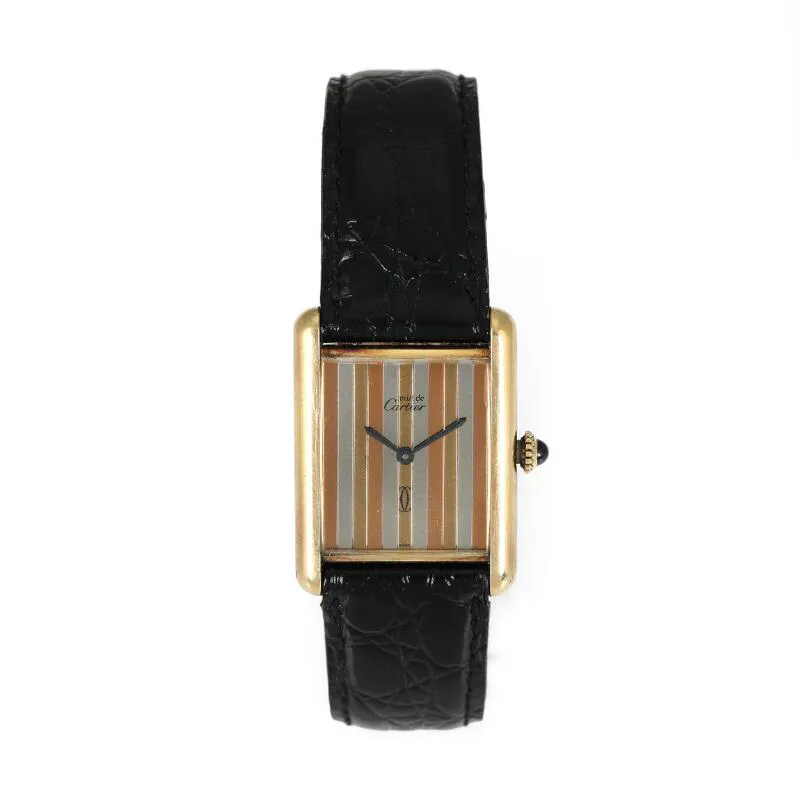 Cartier Must de Cartier 23.5mm Silver and gold-plated Tri-color