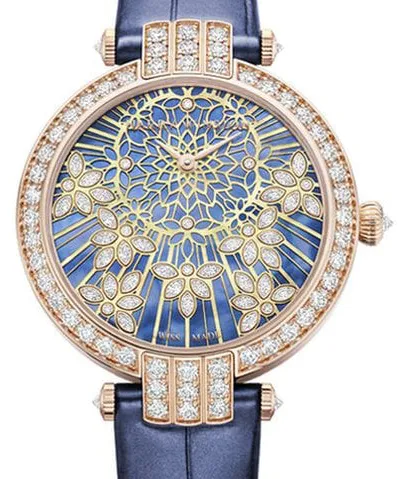 Harry Winston Premier PRNAHM36RR018 36mm Rose gold and diamond-set Mother-of-pearl
