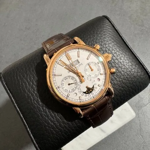 Patek Philippe Perpetual Calendar Split-Seconds Chronograph 5204R-001 40mm Rose gold Silver