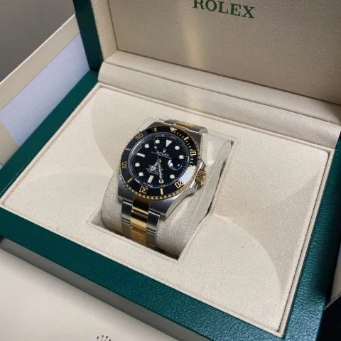 Rolex Submariner 126613LN 41mm Yellow gold and Stainless steel Black