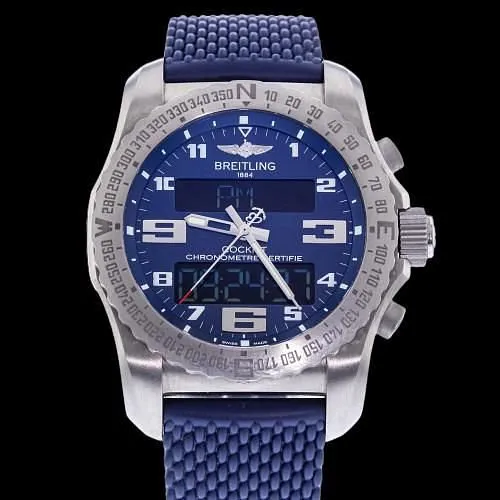 Breitling Cockpit B50 46mm Titanium Blue