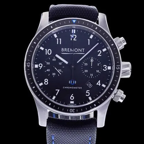 Bremont Boeing 43mm Stainless steel Black