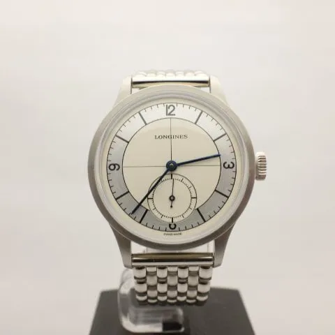 Longines Heritage L2.828.4 38mm Stainless steel White