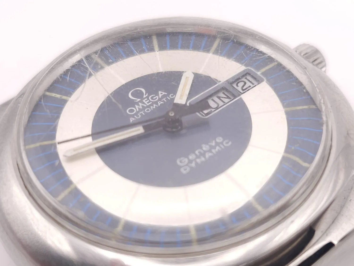 Omega Dynamic 42mm Stainless steel Blue 6