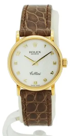 Rolex Cellini 5109 26mm Yellow gold White