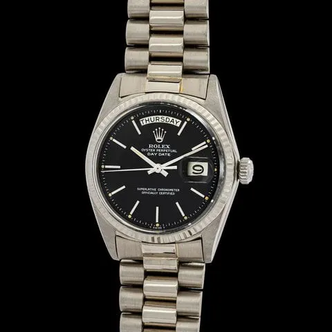 Rolex Day-Date 36 1803 36mm White gold Black