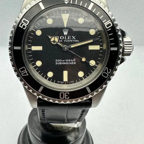 Rolex Submariner 5513 40mm Stainless steel Black