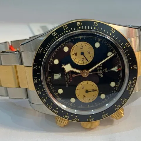 Tudor Black Bay Chrono S&G M79363N-0001 41mm Yellow gold and Stainless steel Black