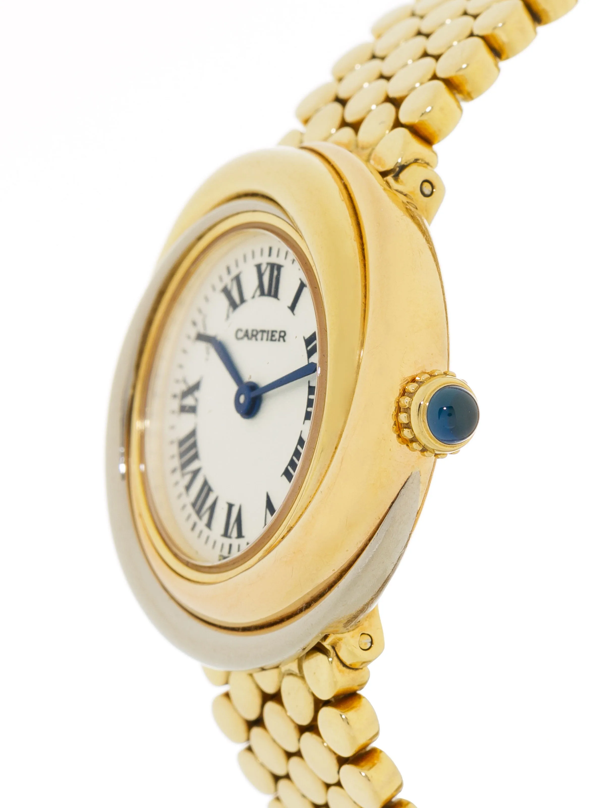 Cartier Trinity 2357 27mm Yellow gold Silver 1