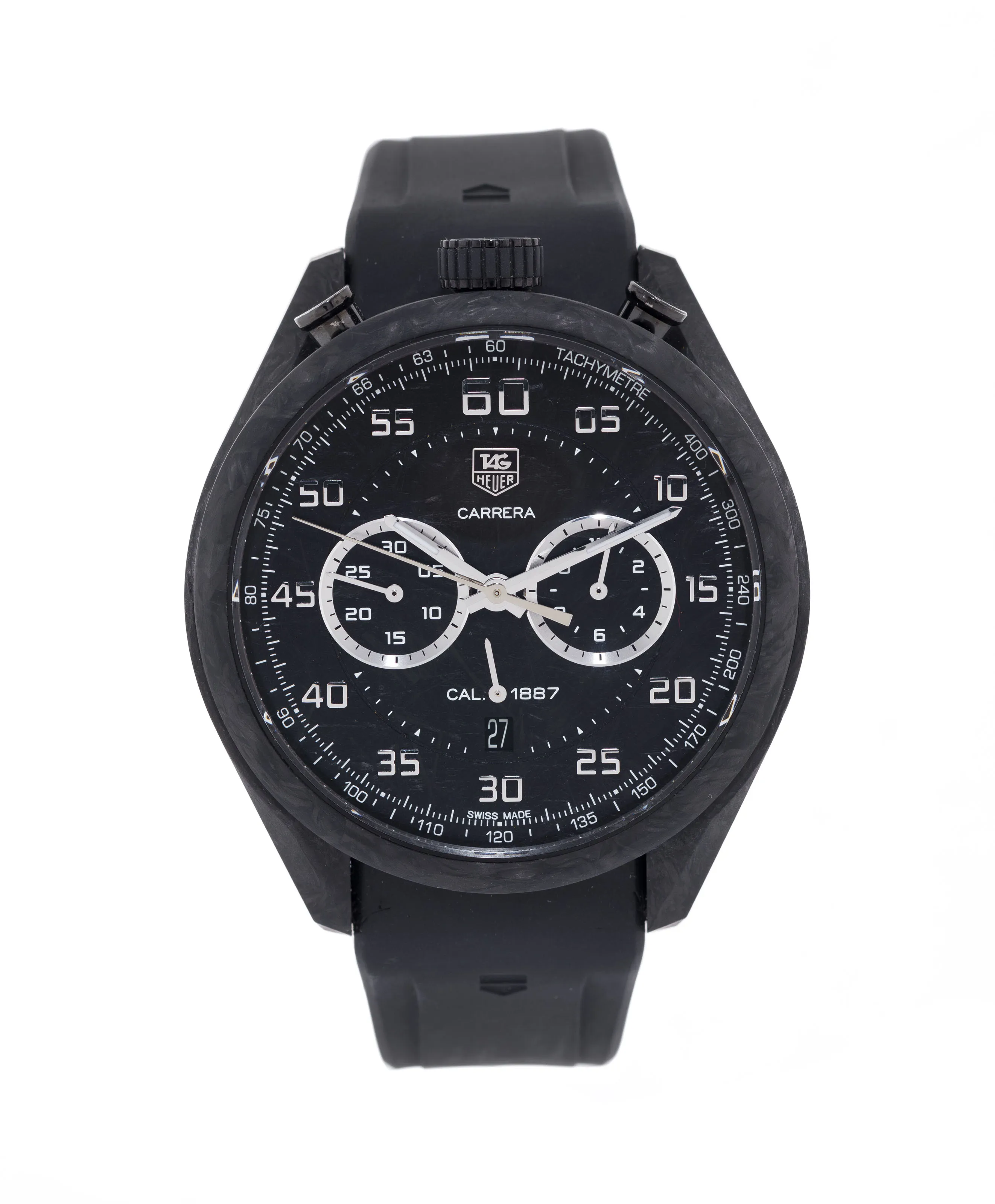 TAG Heuer Carrera CAR2C90 46mm Carbon fiber Black