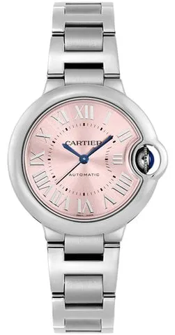 Cartier Ballon Bleu WSBB0068 33mm Stainless steel Rose