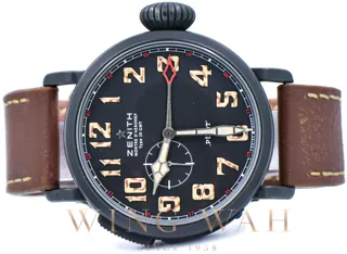 Zenith Pilot Type 20 96.2431.693 Black DLC Titanium Black