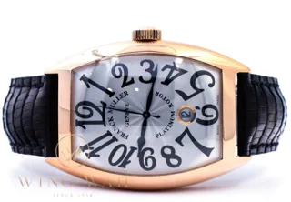 Franck Muller Cintree Curvex 8880 SC DT Rose gold Silver