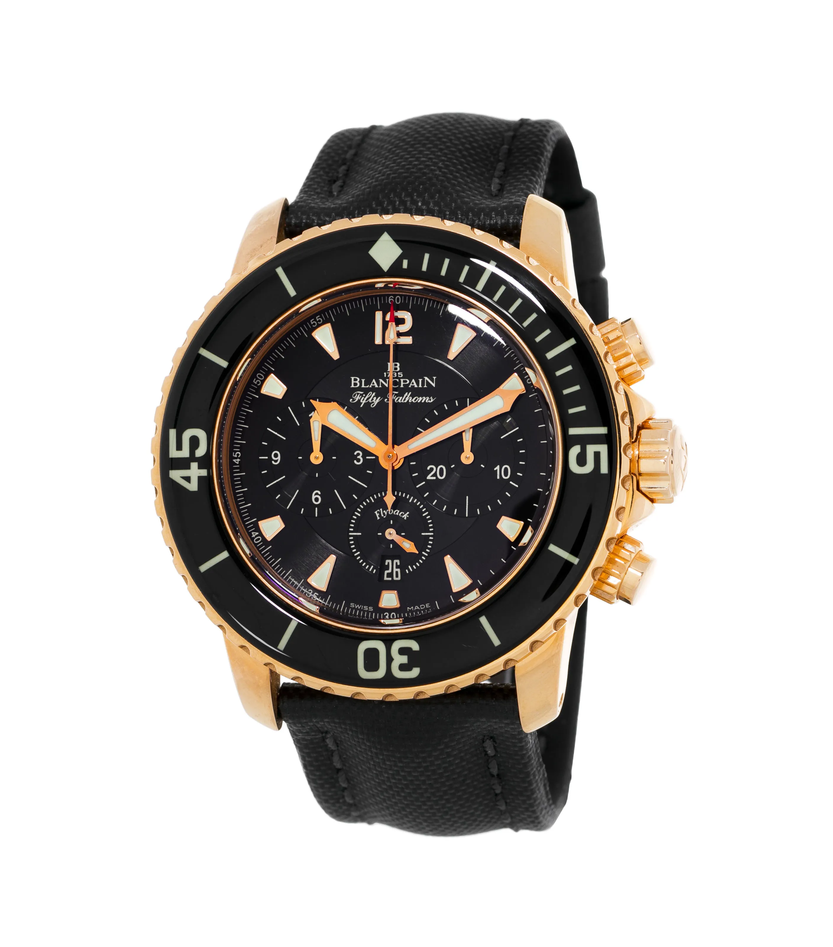 Blancpain Fifty Fathoms 5085F 45mm Rose gold Black