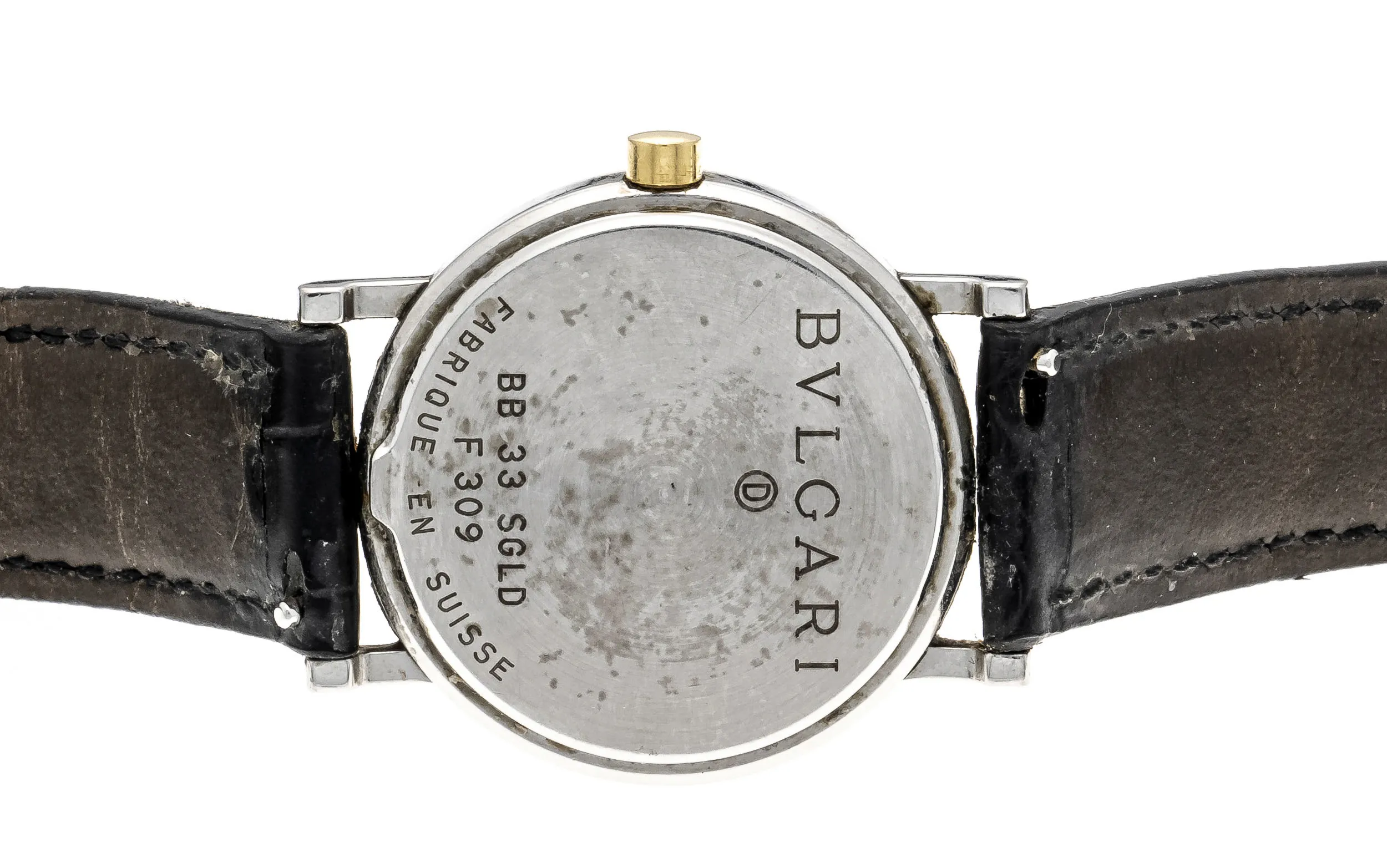 Bulgari Bulgari BB 33 SGLD 33mm Yellow gold and Stainless steel Black 1