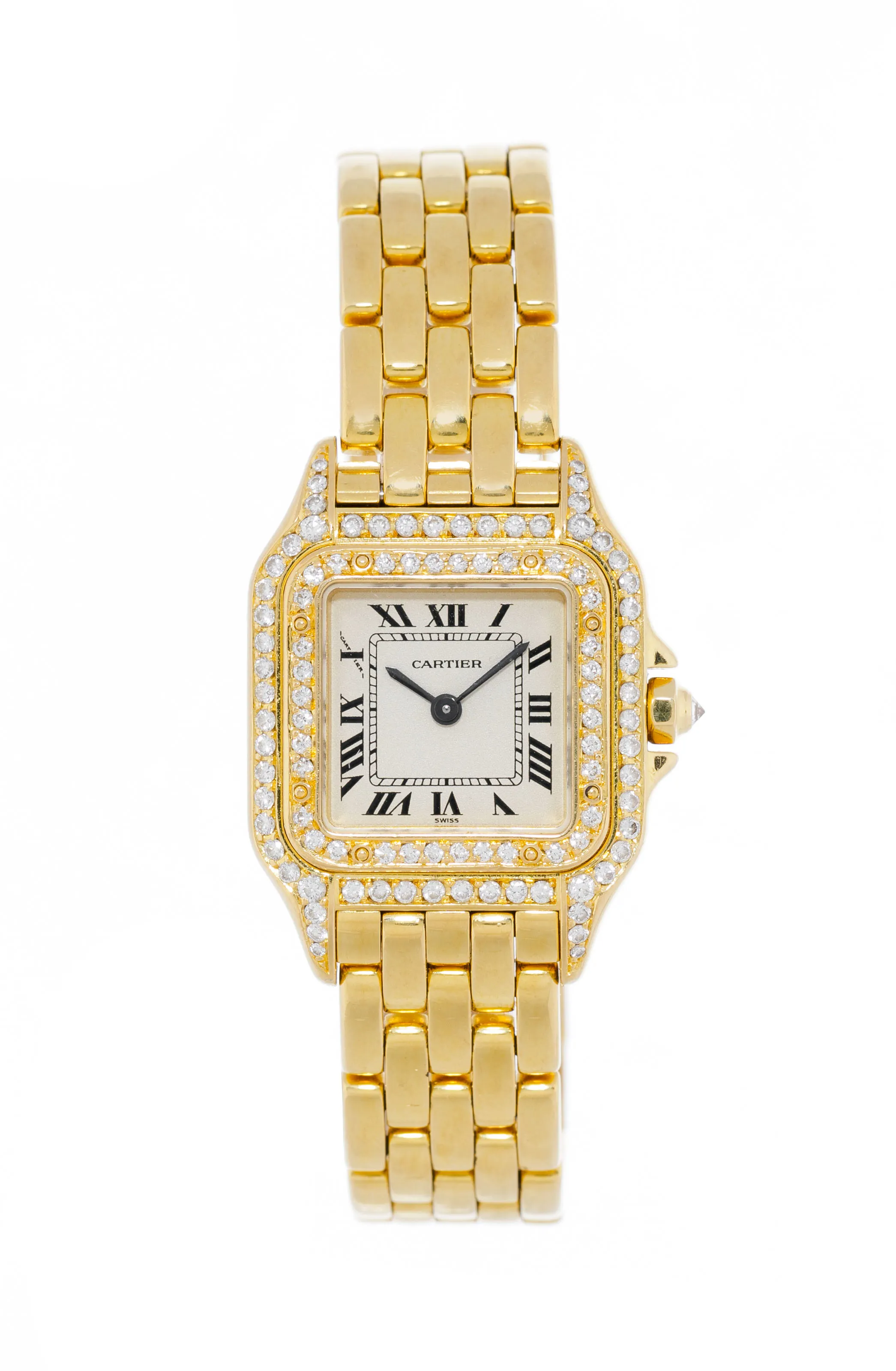 Cartier Panthère 1070 22mm Yellow gold Silver